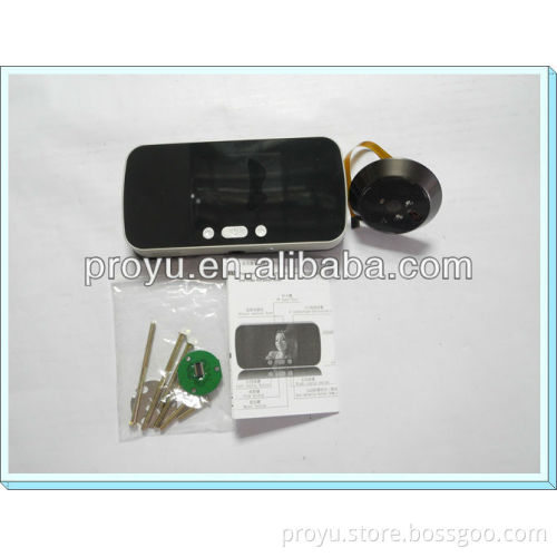The newest 3.0'' touch screen wireless digital door viewer / wide angle eye peephole viewer PY-V513